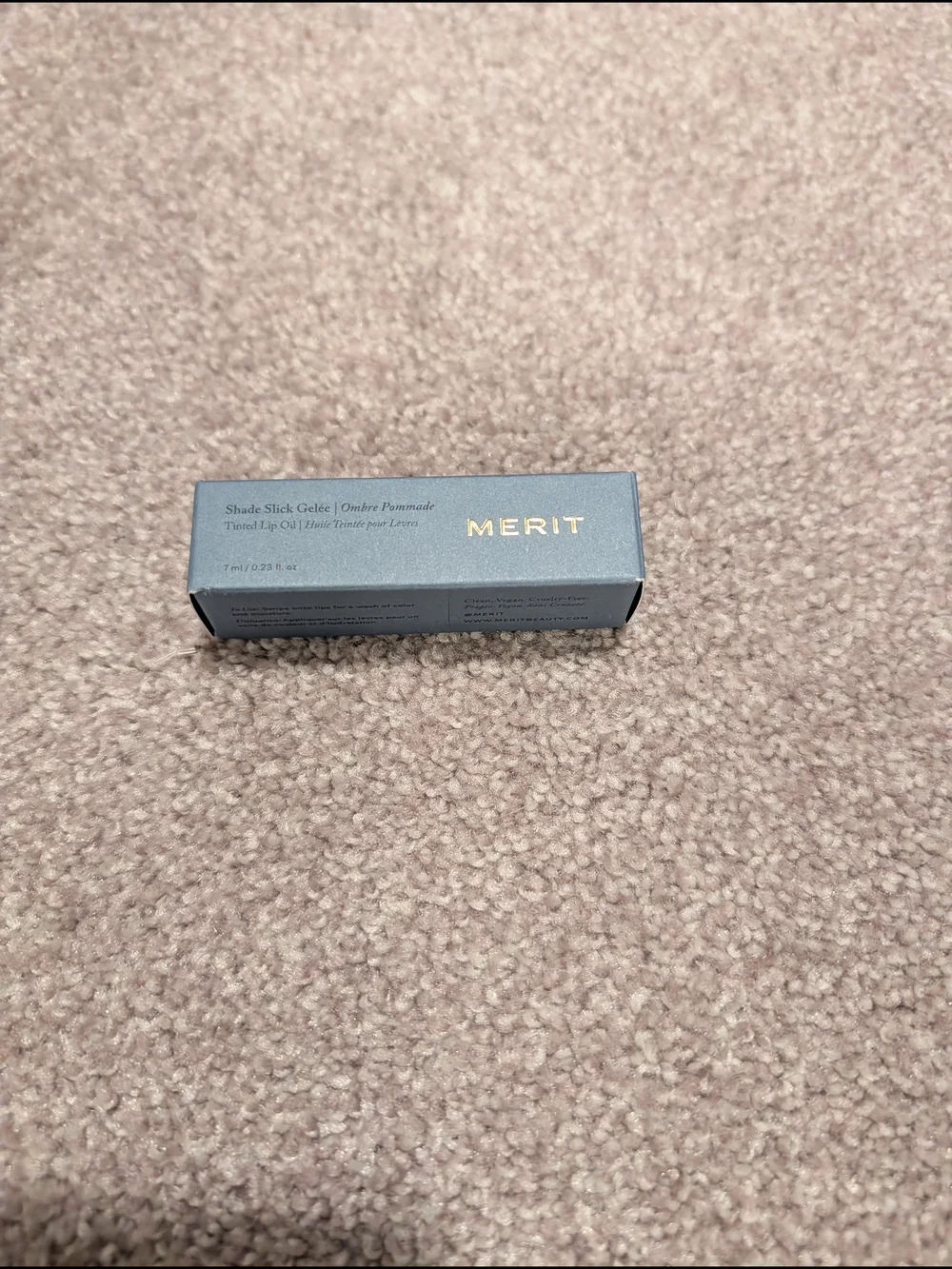Merit Shade Slick Tinted Lip Oil Maraschino